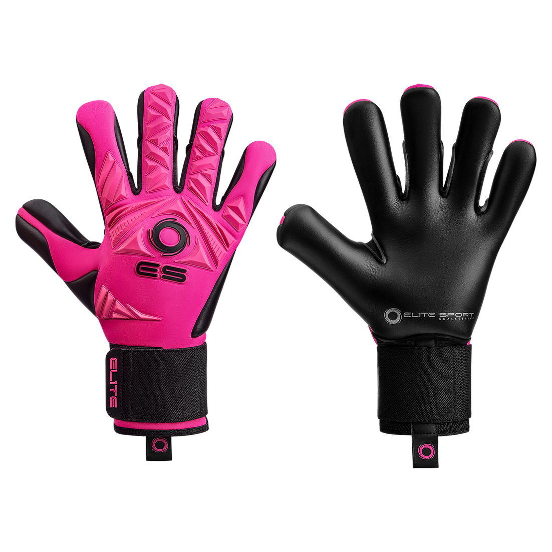 Guantes de portero Elite Sport Revolution II Combi Pink
