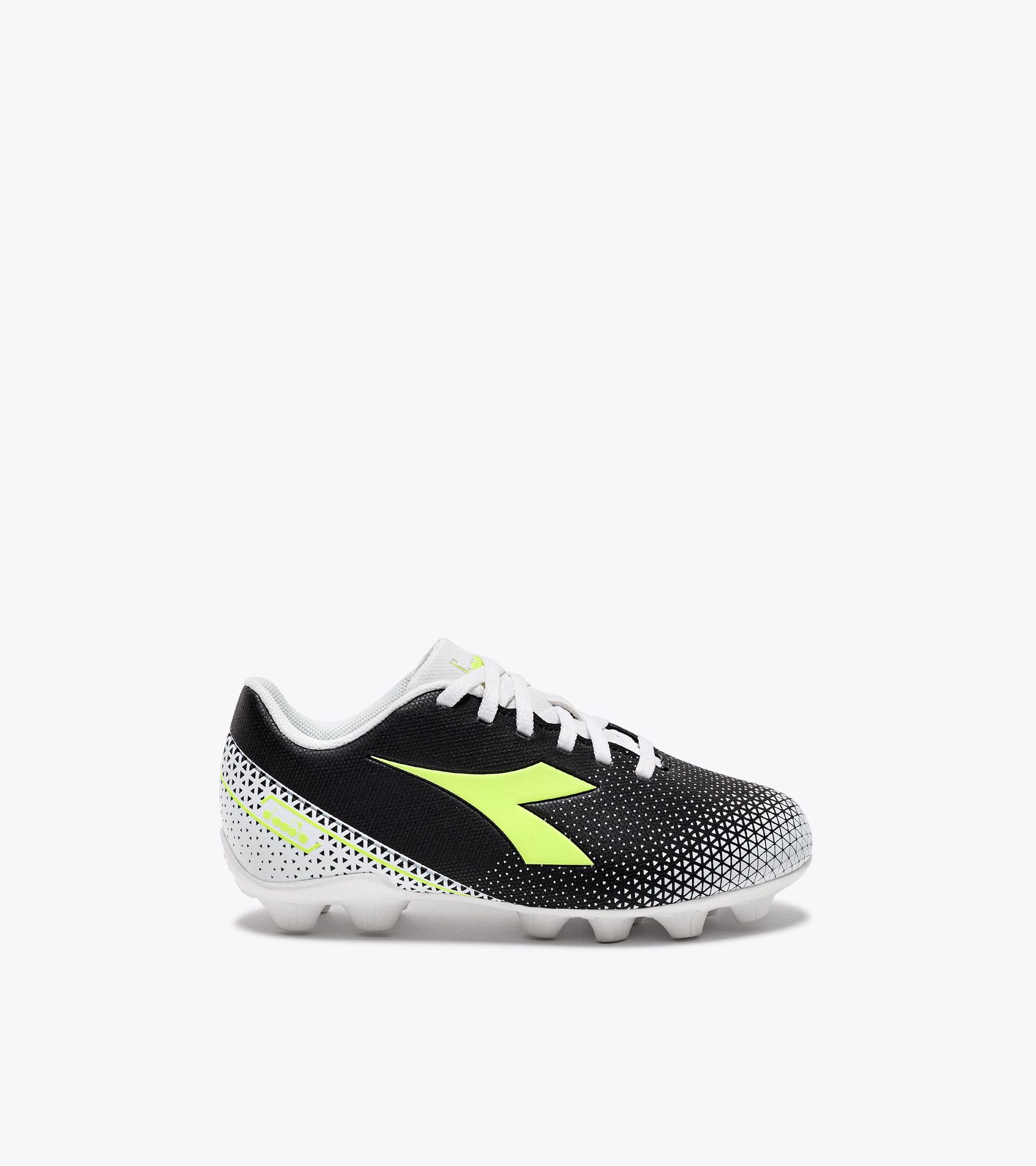 Diadora Pichichi 6 MD JR (black/yellow fluo dd/white)-Soccer Command