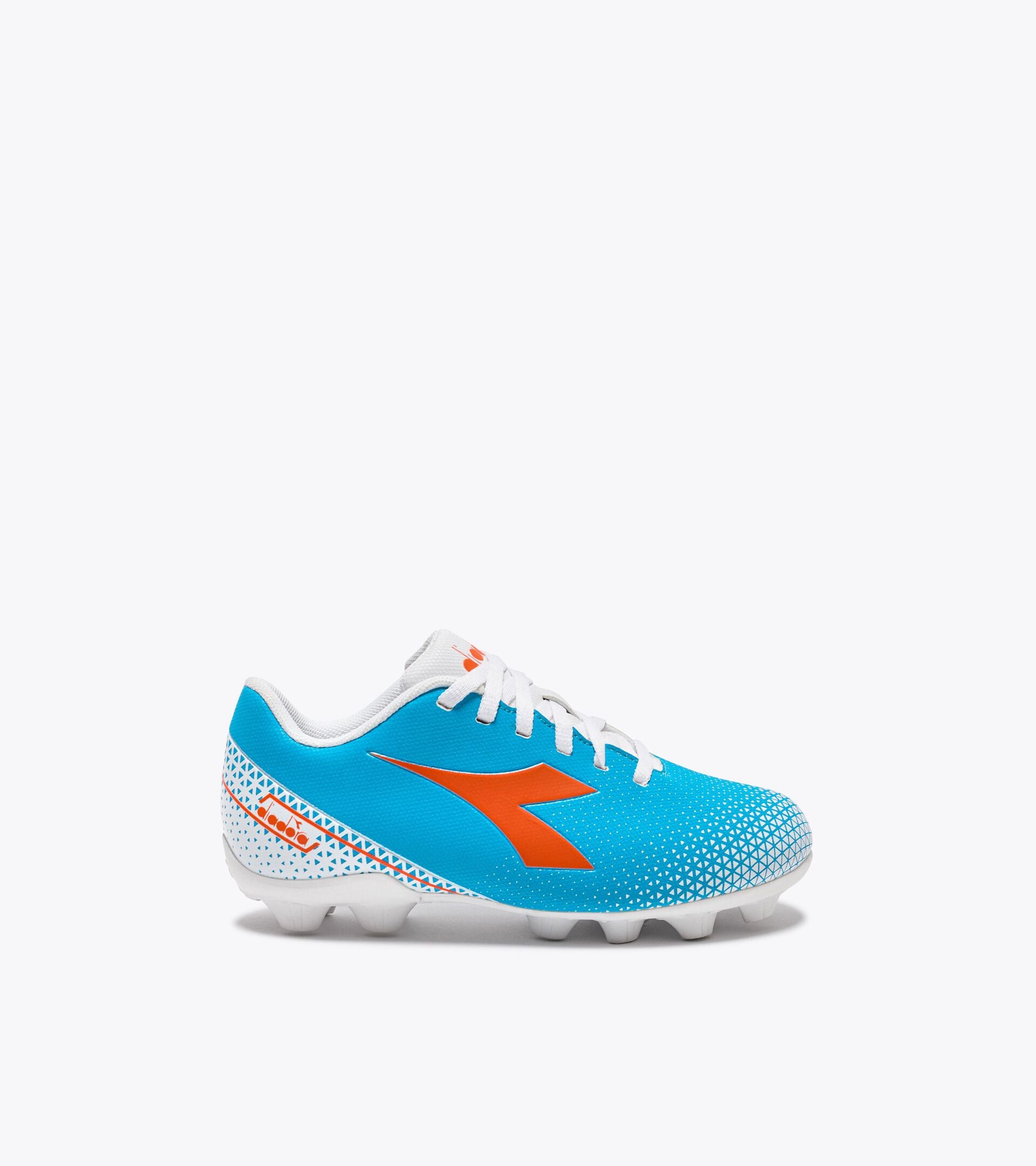 Diadora Pichichi 6 MD JR (blue fluo/white/orange)-Soccer Command