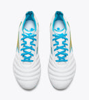 Diadora Brasil Elite GR LT W LP12 (white/blue fluo/rich gold)-Soccer Command