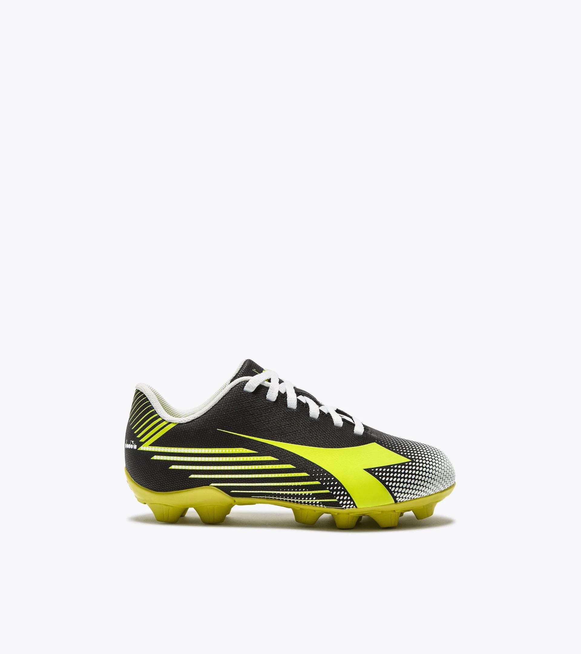Diadora Pichichi 8 MD JR (negro/amarillo fluorescente)