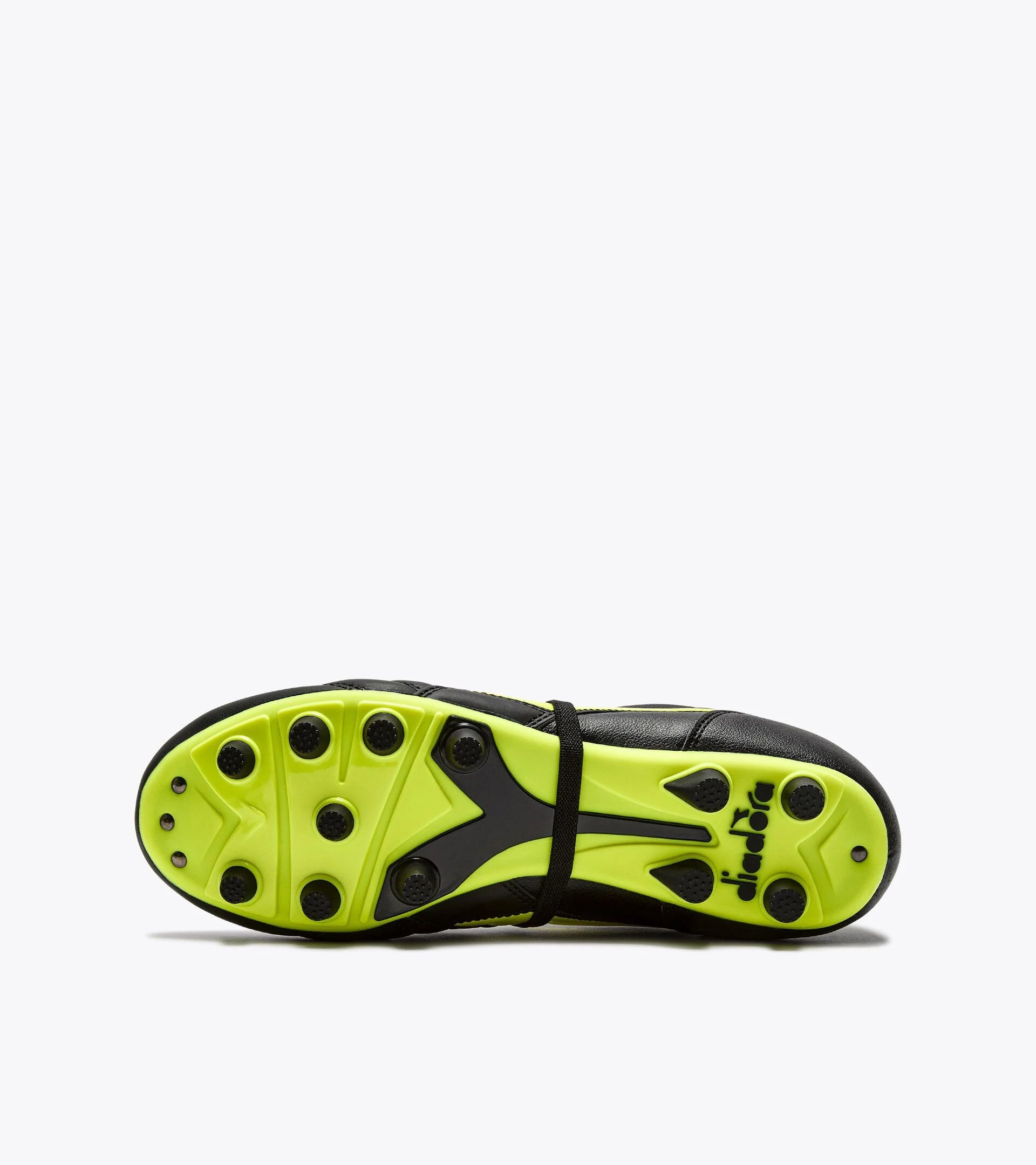 Botas de fútbol Diadora Icon LT T MDPU (negro/amarillo fluorescente)