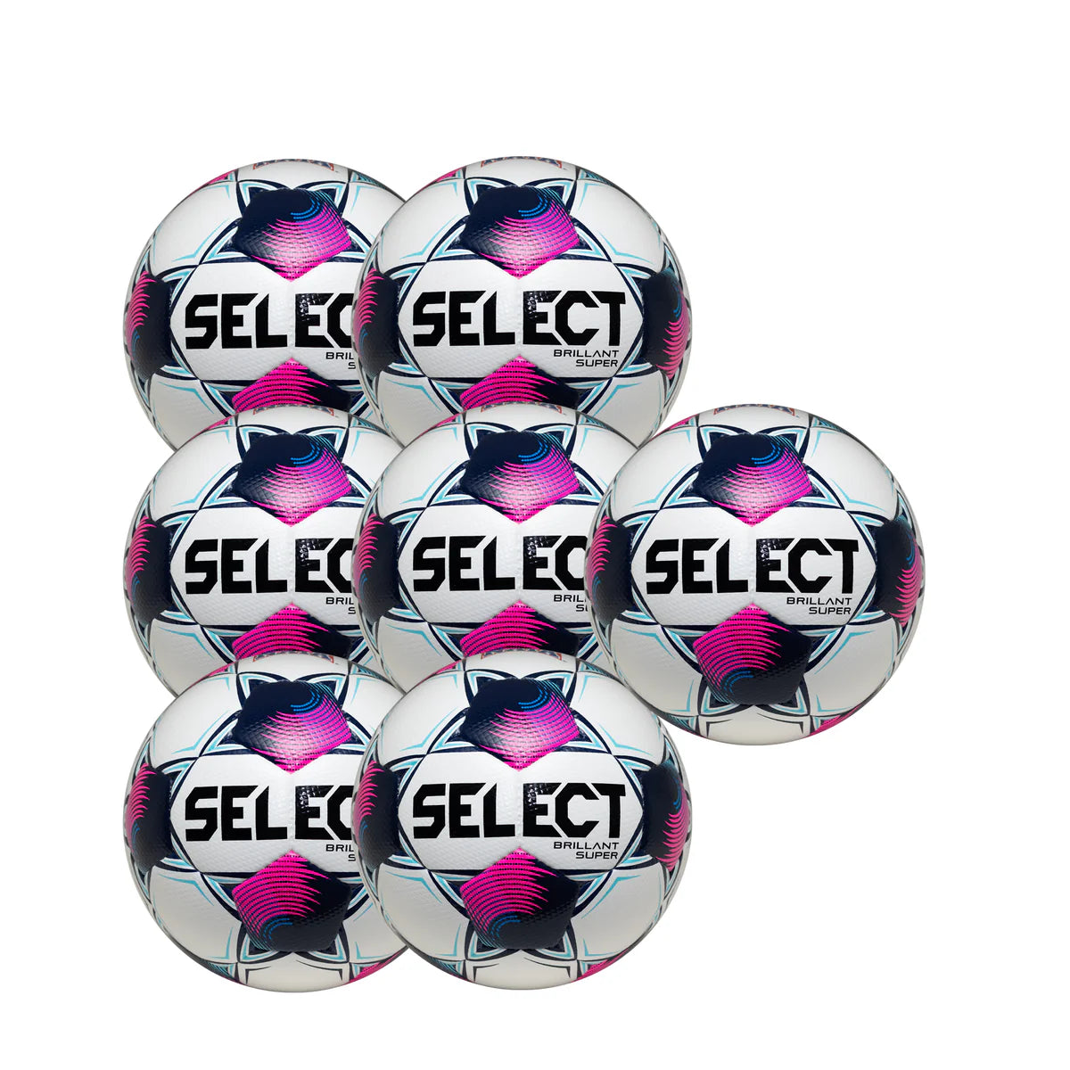 Select NAIA Brillant Super v26 Soccer Ball (7-pack)