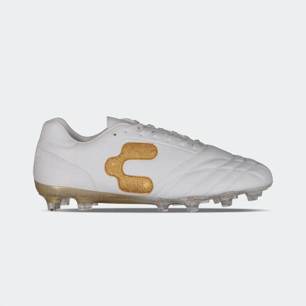 Charly Legendario 26 Select Soccer Cleats (white/gold)