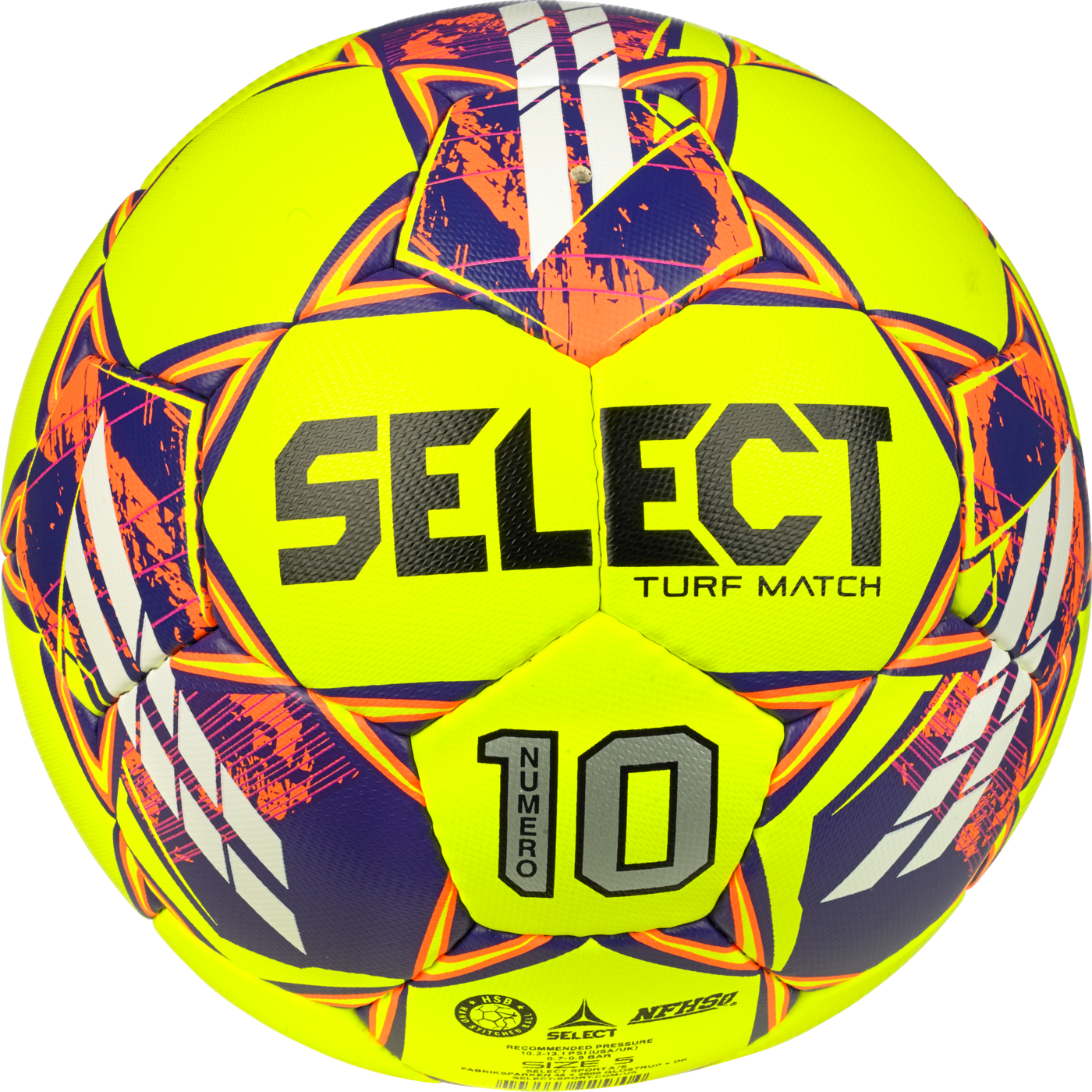 Select Numero 10 Turf Match v23 Soccer Ball Bundle (12-pack with ball bag)-Soccer Command