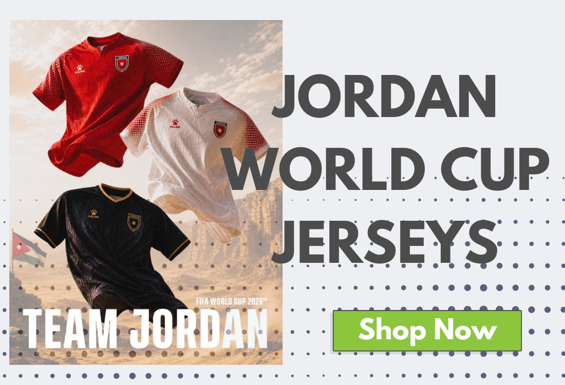 2026 JORDAN WORLD CUP OFFICIALLY LICENSED JERSEY