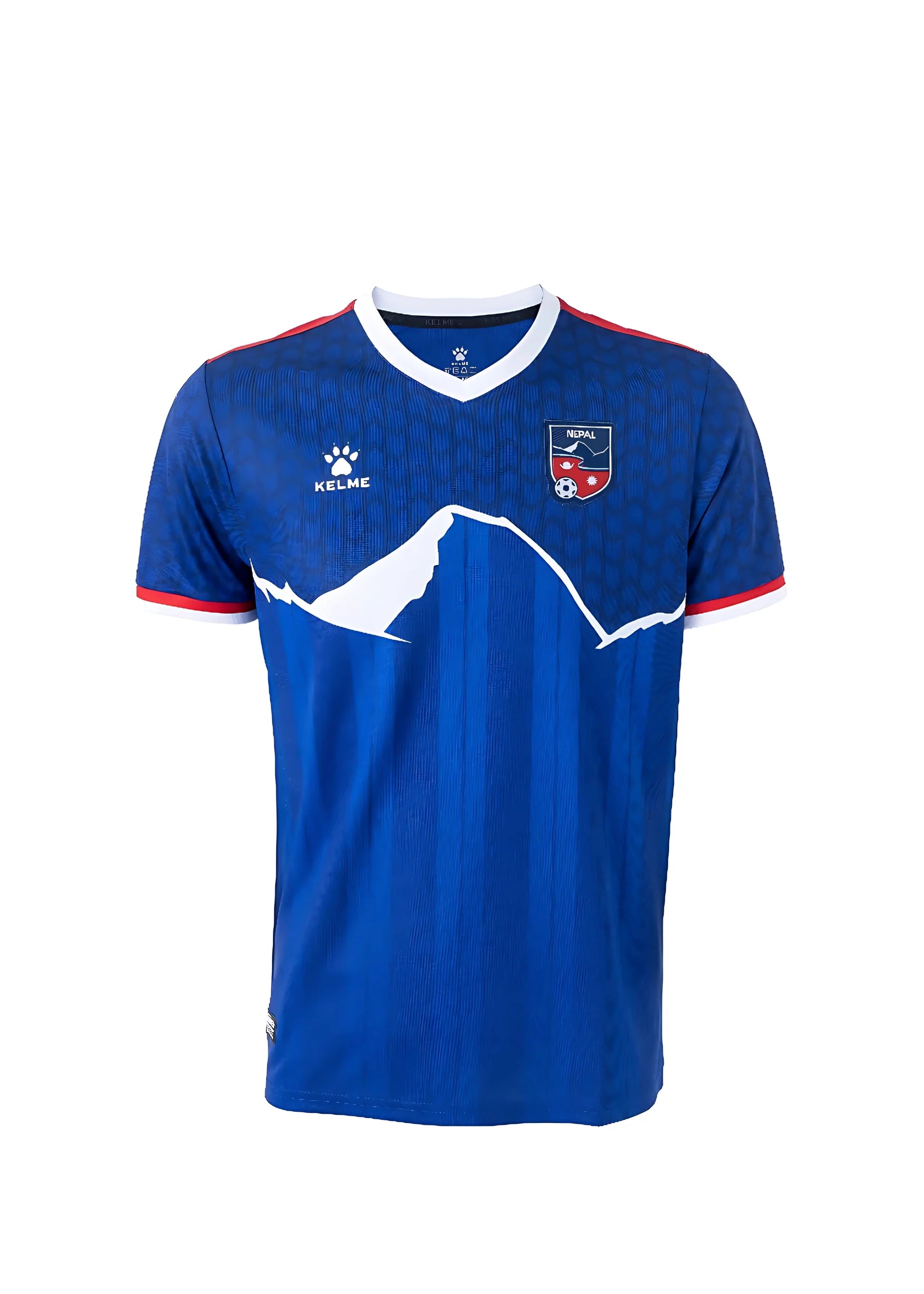Camiseta de fútbol de visitante de Nepal Kelme 25/26