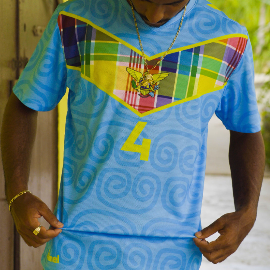 Camiseta de fútbol local de las Islas Vírgenes de EE. UU. hummel 2024