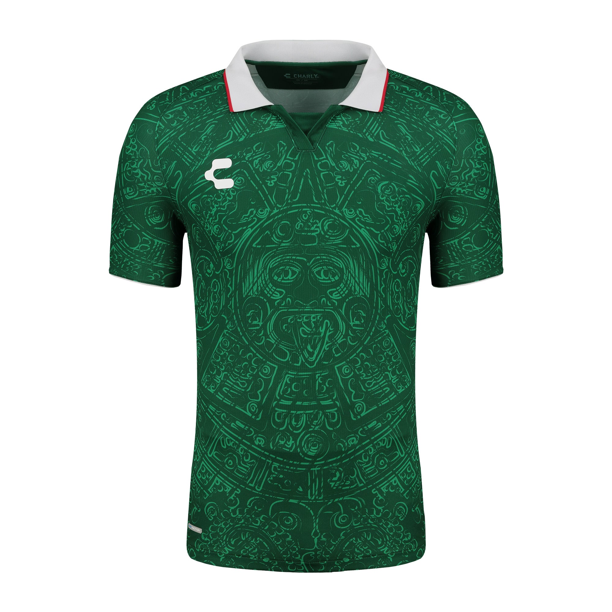 Camiseta Charly Mexico Azteca Heritage (verde)