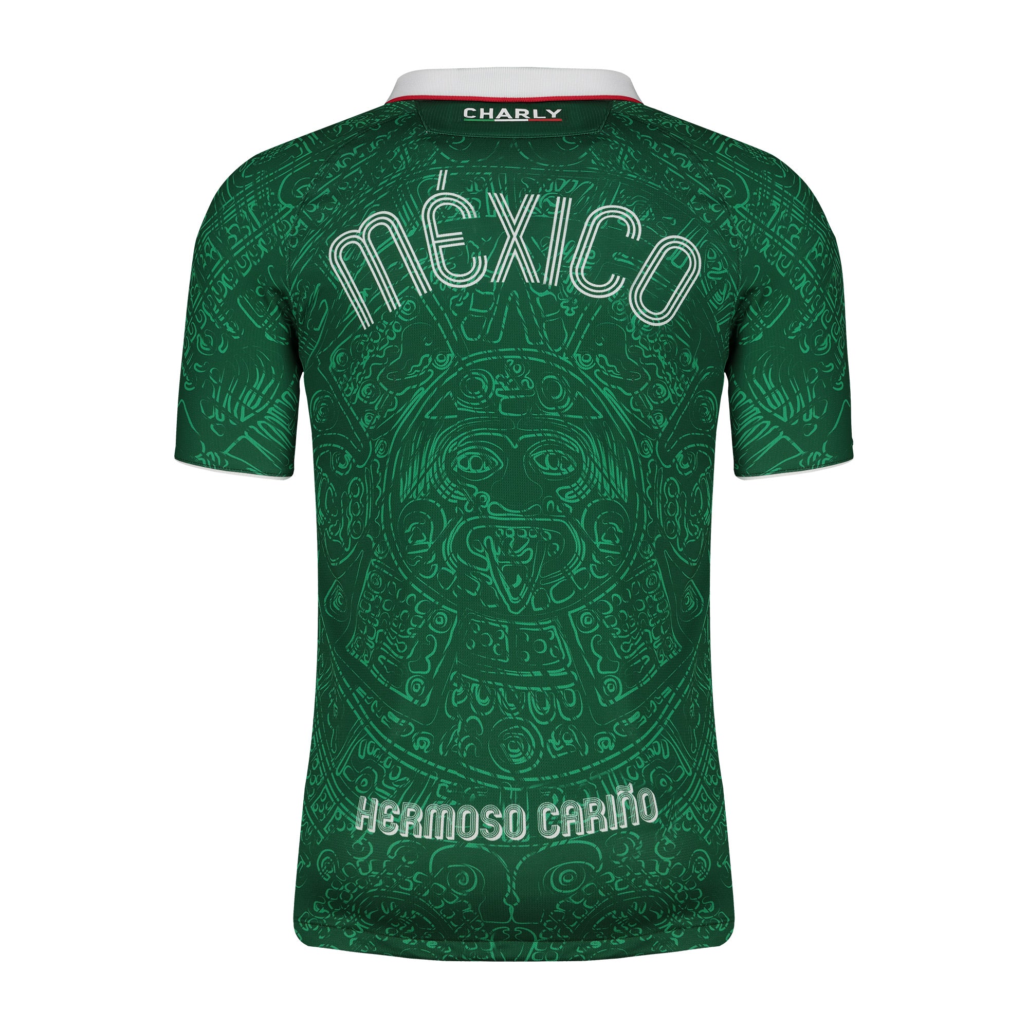Camiseta Charly Mexico Azteca Heritage (verde)