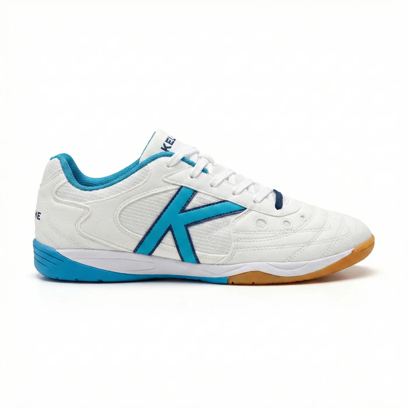 Kelme Indoor Copa Futsal Shoes (white/blue)
