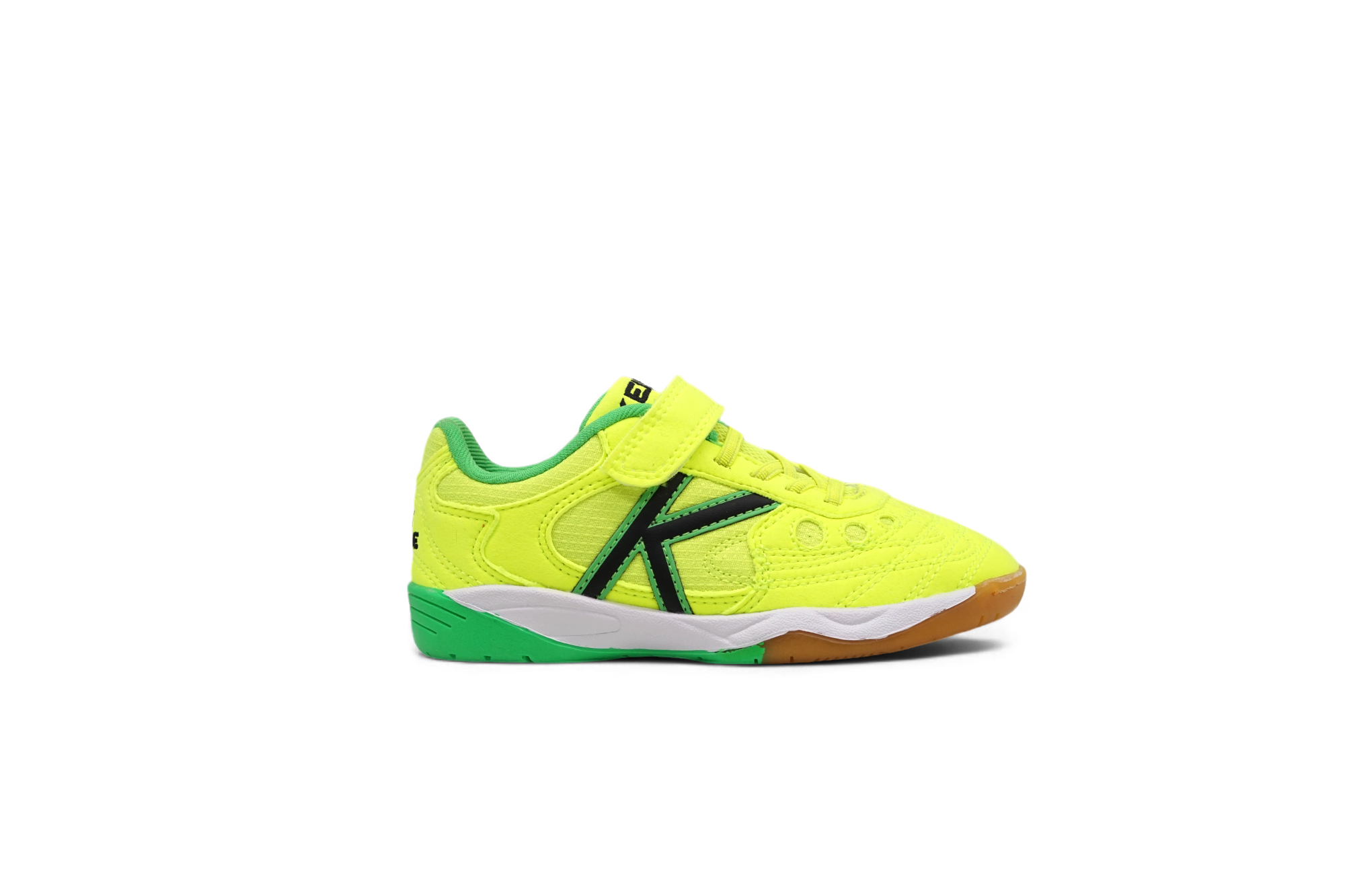 Kelme Indoor Copa Elastic Futsal Shoes (lime/green)