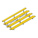Jaypro Soccer All Aluminum Bleacher (4 Row - Single Foot Plank)-Soccer Command