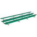 Jaypro Soccer All Aluminum Bleacher (3 Row - Double Foot Plank)