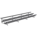 Jaypro Soccer Tip & Roll Bleacher (3 Row - Double Foot Plank)