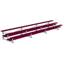 Jaypro Soccer Tip & Roll Bleacher (3 Row - Double Foot Plank)