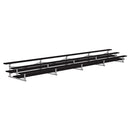 Jaypro Soccer All Aluminum Bleacher (3 Row - Double Foot Plank)