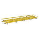 Jaypro Soccer All Aluminum Bleacher (3 Row - Double Foot Plank)