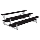 Jaypro Soccer Tip & Roll Bleacher (3 Row - Double Foot Plank)