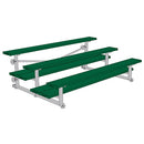 Jaypro Soccer Tip & Roll Bleacher (3 Row - Double Foot Plank)