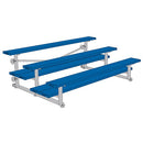 Jaypro Soccer Tip & Roll Bleacher (3 Row - Double Foot Plank)