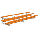 Jaypro Soccer All Aluminum Bleacher (3 Row - Double Foot Plank)