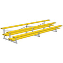 Jaypro Soccer All Aluminum Bleacher (3 Row - Double Foot Plank)