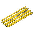 Jaypro Soccer Tip & Roll Bleacher (4 Row - Double Foot Plank)
