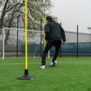 1" Agility Pole with Rubber Base by Soccer Innovations