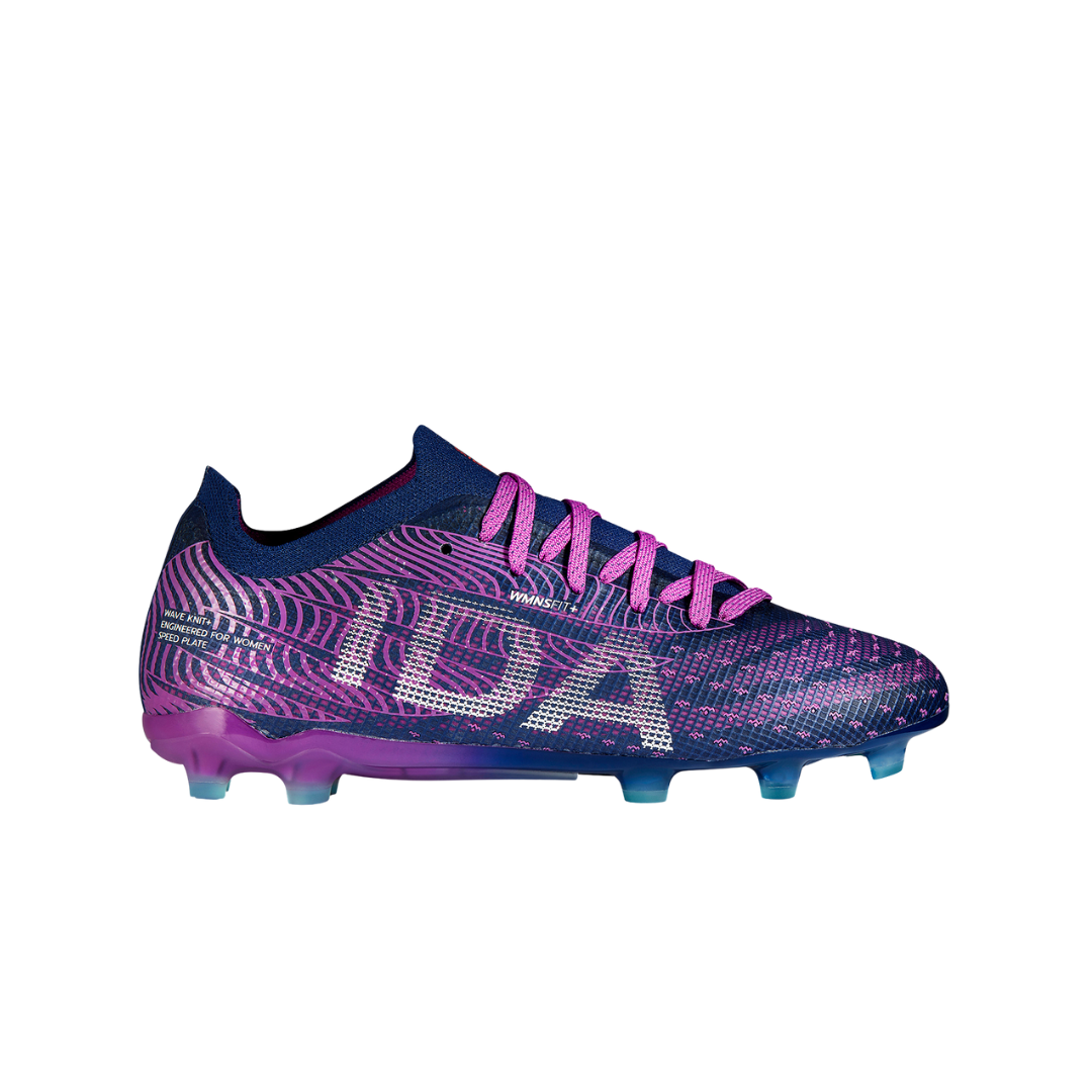 Botas de fútbol IDA Helia Elite FG/AG para mujer (moradas)