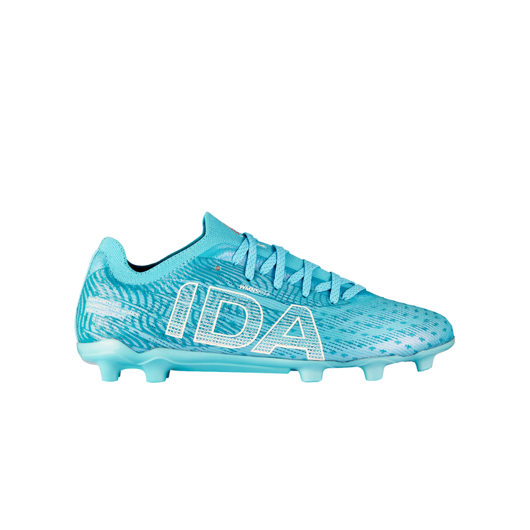 Botas de fútbol IDA Helia Pro FG/AG para mujer (azules)