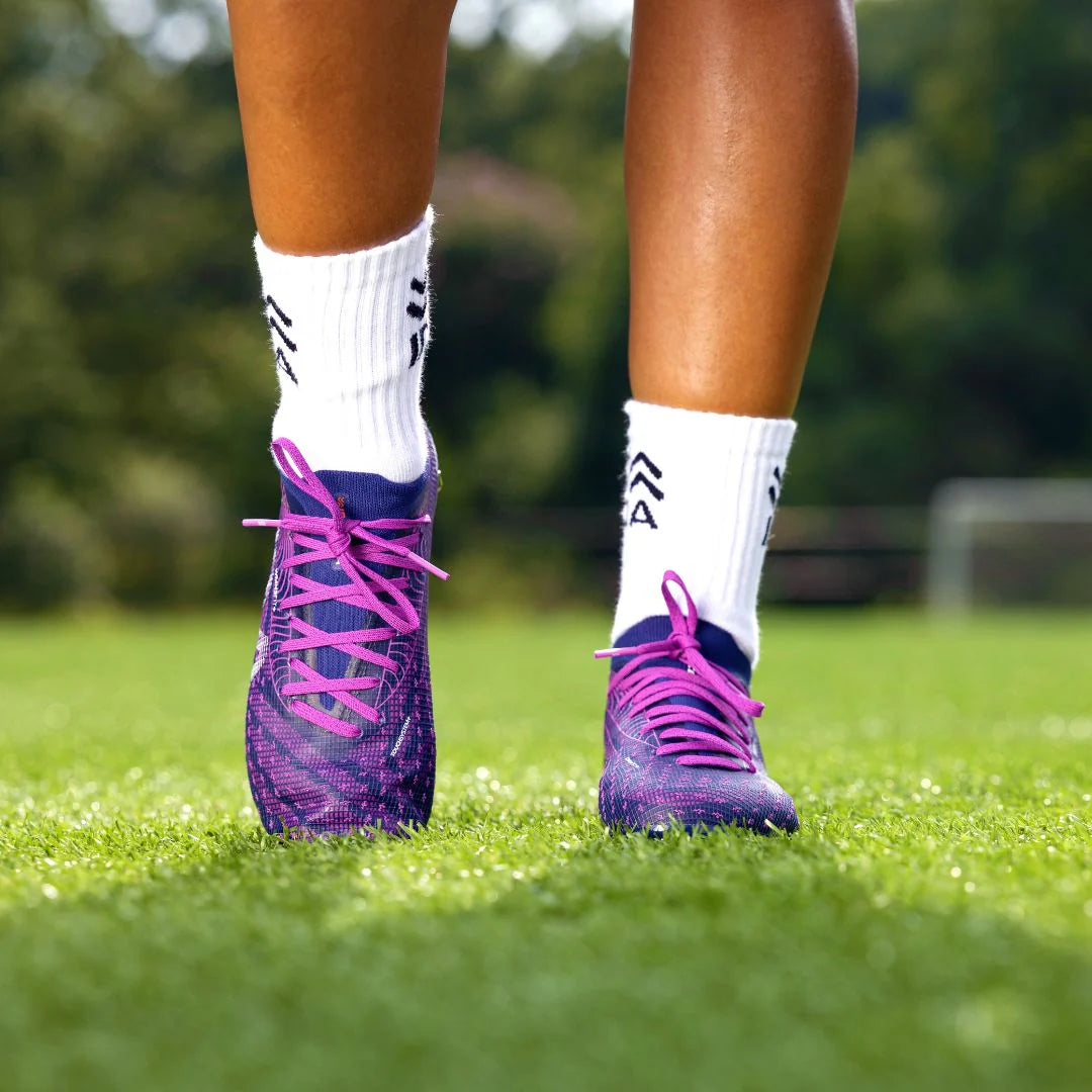 Botas de fútbol IDA Helia Elite FG/AG para mujer (moradas)