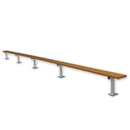 Jaypro Soccer Player Bench (Surface Mount)