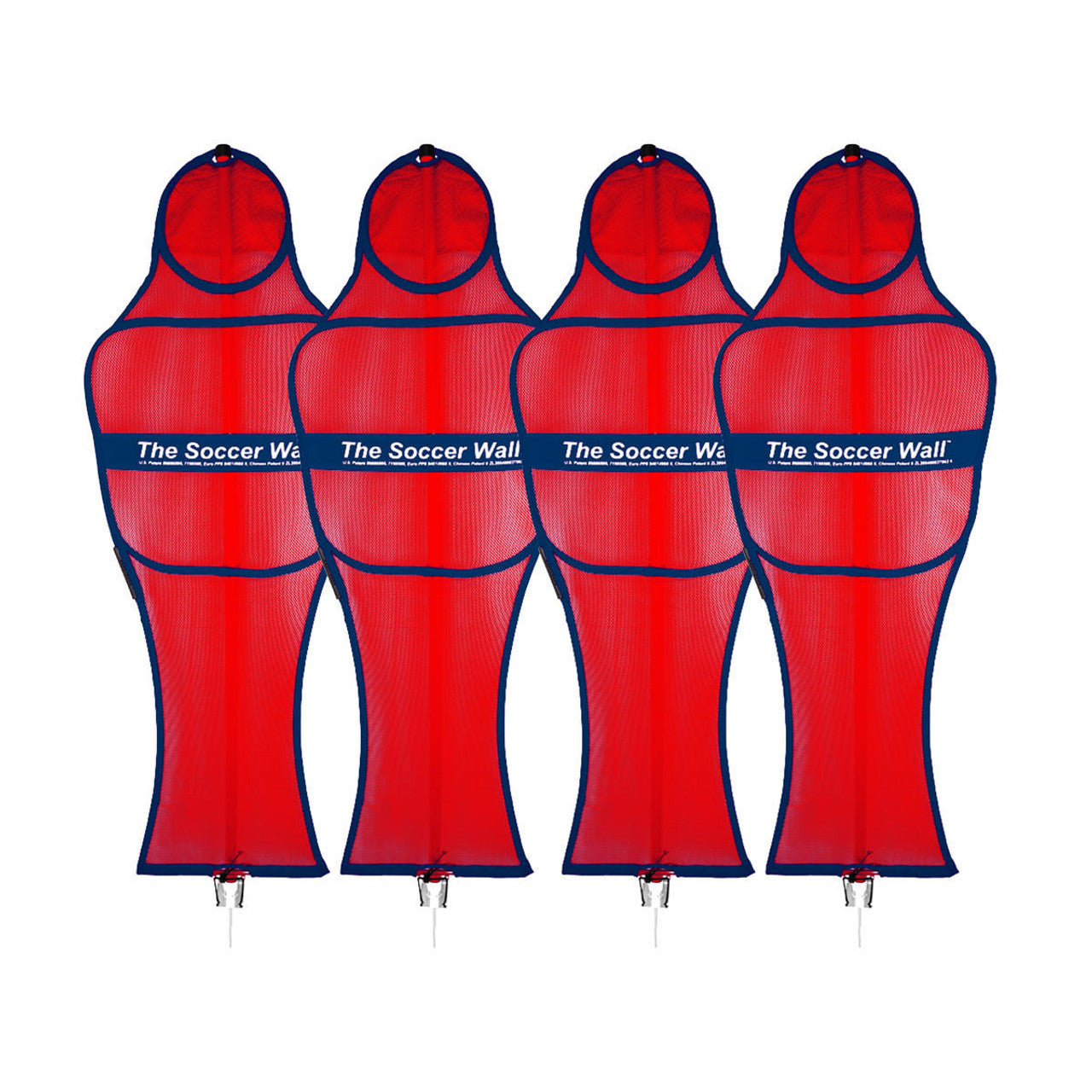 Conjunto de maniquíes de pared para fútbol juvenil de Soccer Innovations