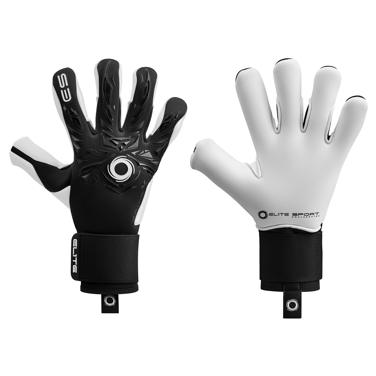 Guantes de portero Elite Sport Revolution X Combi Black v25