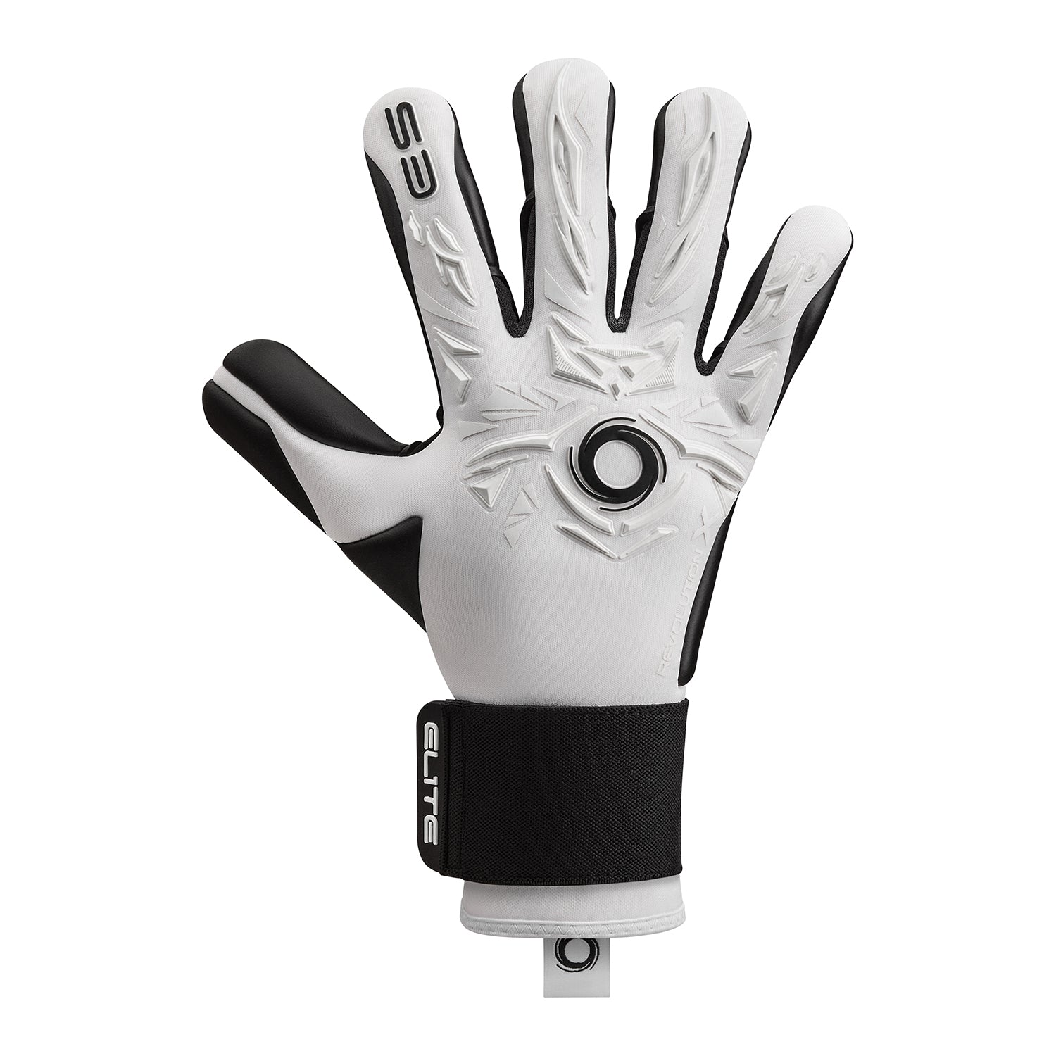 Guantes de portero Elite Sport Revolution X Combi White v25