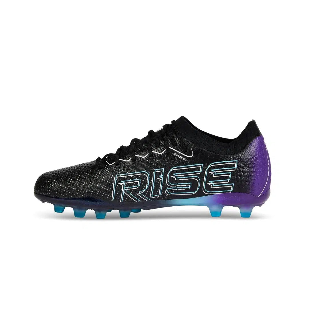 IDA Rise Elite Women's FG/AG Soccer Cleats (black/purple)-Soccer Command