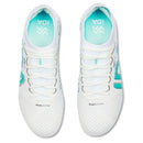 IDA Rise Elite Women's FG/AG Soccer Cleats (white/teal)-Soccer Command