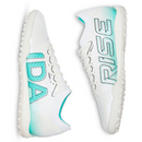 IDA Rise Women's Turf Soccer Shoes (white/teal)-Soccer Command