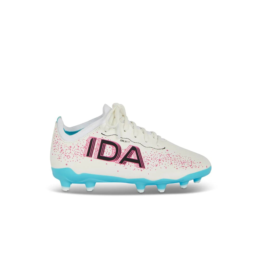 Botas de fútbol para niña IDA Youth Travel (blancas)