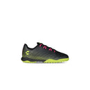 Charly Zinetik TF JR Soccer Cleats (black/fuchsia)