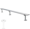 Jaypro Soccer Player Bench (Surface Mount)