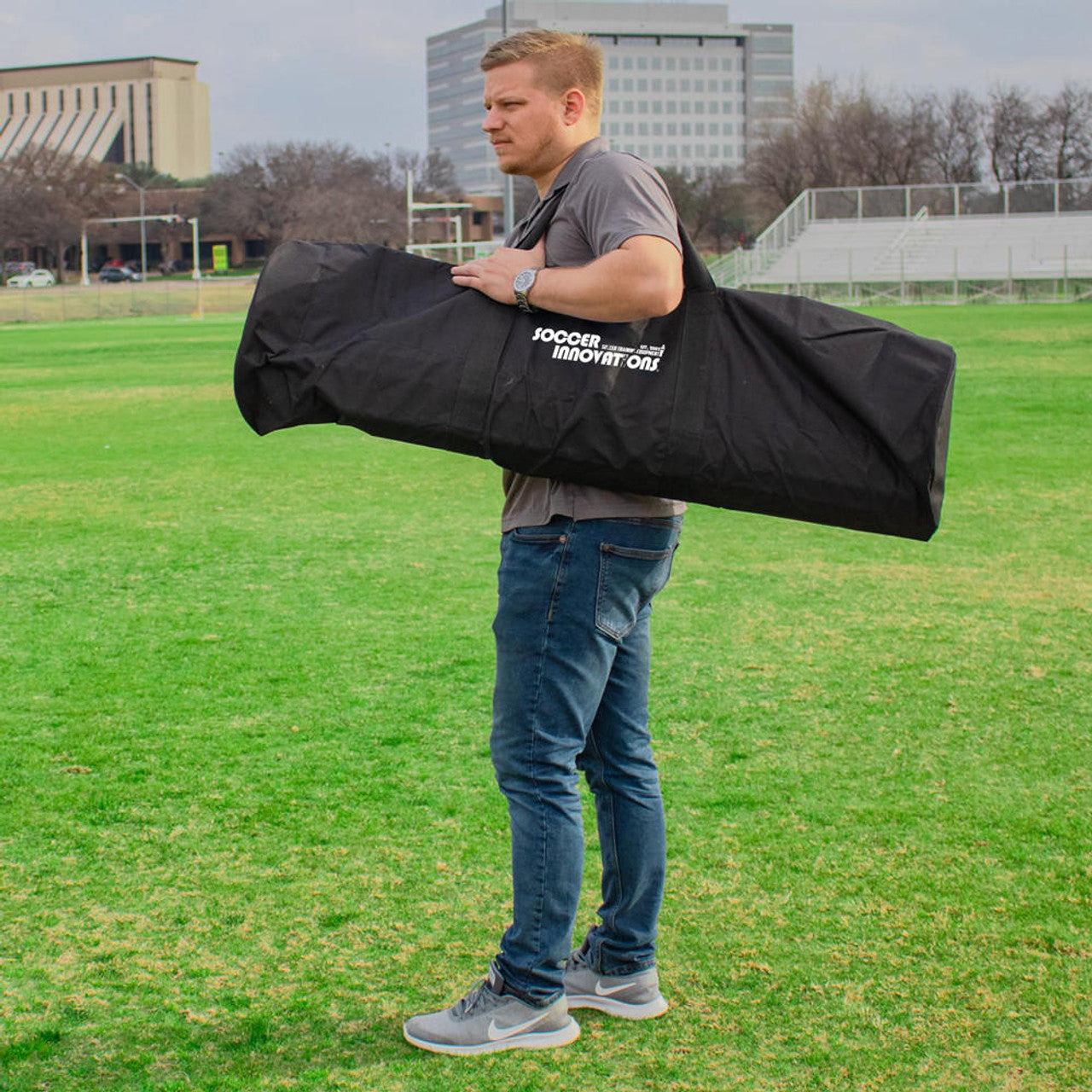 Bolsa de transporte para maniquí de fútbol de Soccer Innovations