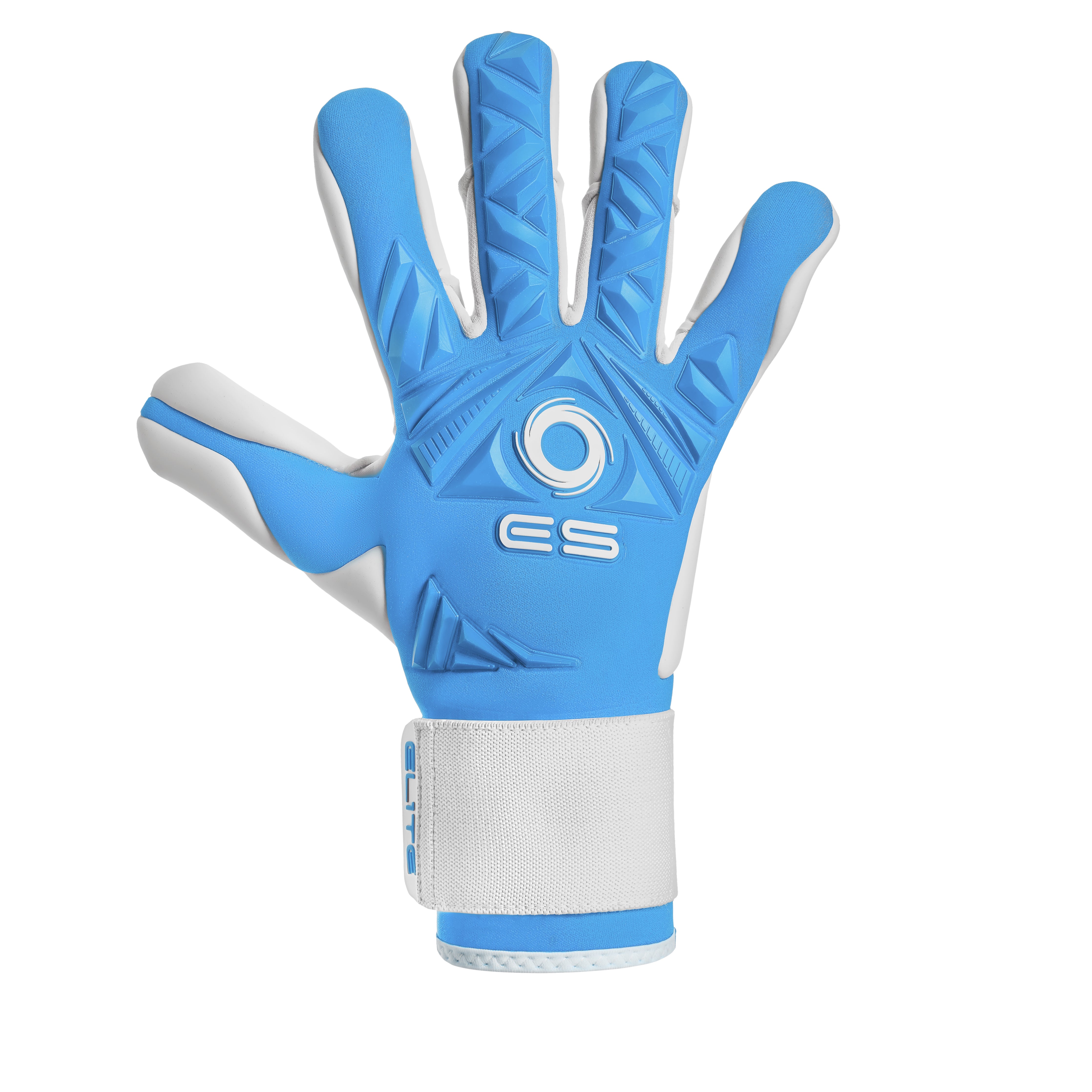 Elite Sport Revolution II Combi Light Blue Goalkeeper Gloves-Soccer Command