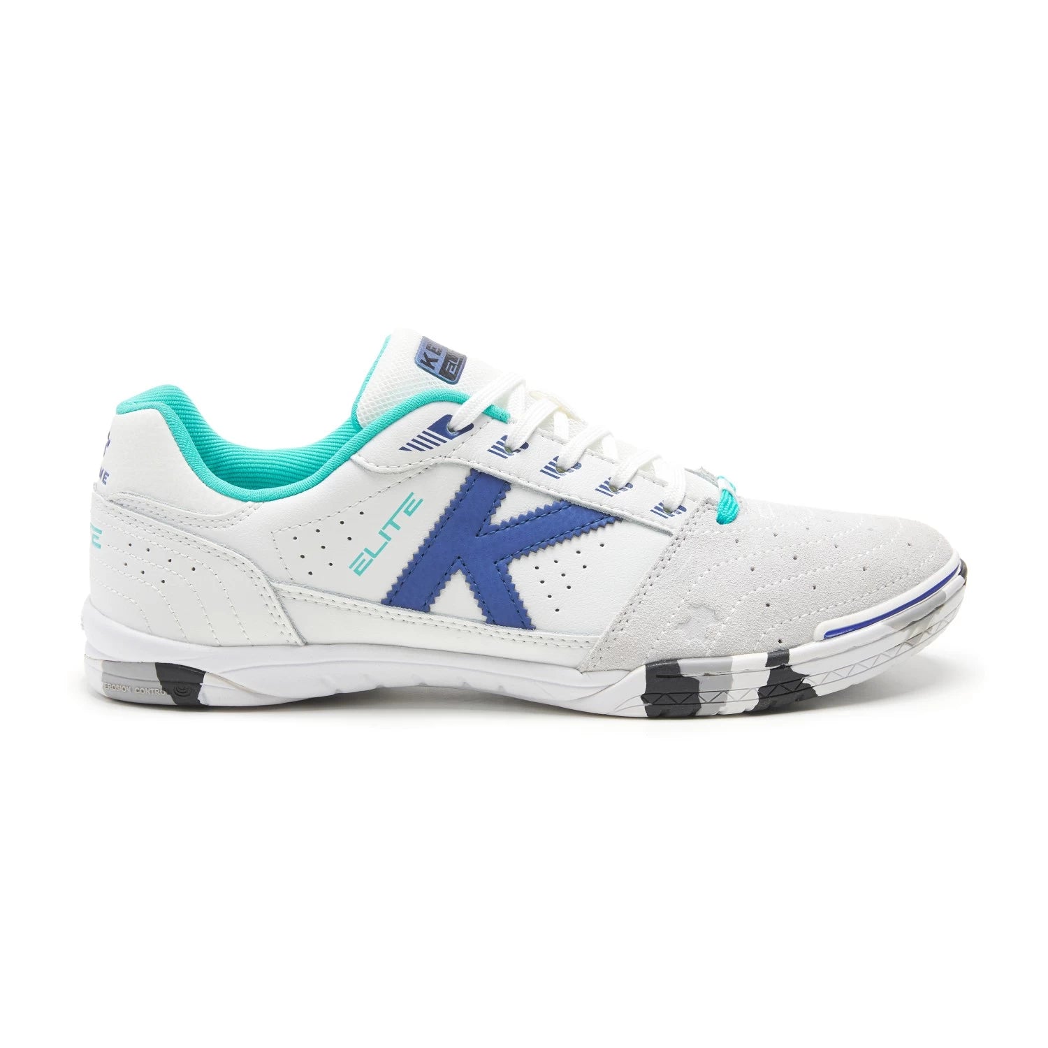 Zapatillas de fútbol sala Kelme Elite (blanco/azul real)