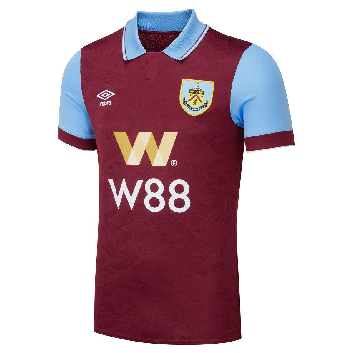 Umbro 23/24 Burnley FC Home Jersey-Soccer Command