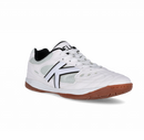 Kelme Indoor Copa Futsal Shoes - White/Black-Soccer Command