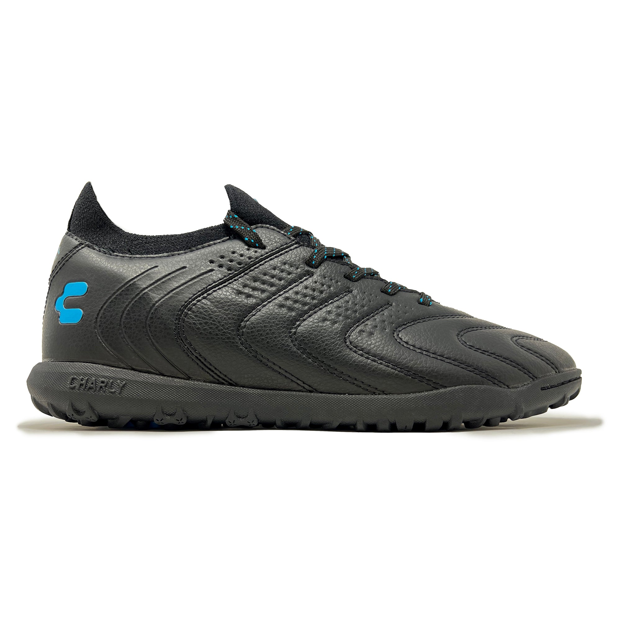 Charly Encore RL TF Shoes - Black-Soccer Command