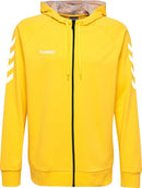 hummel Go Cotton Zip Hoodie (adult)-Soccer Command