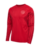 2022 hummel Denmark World Cup Replica Home L/S Jersey (adult)-Soccer Command